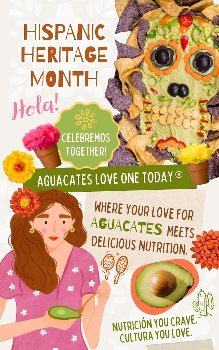 Aguacates-Love One Today Hispanic Heritage Month graphic